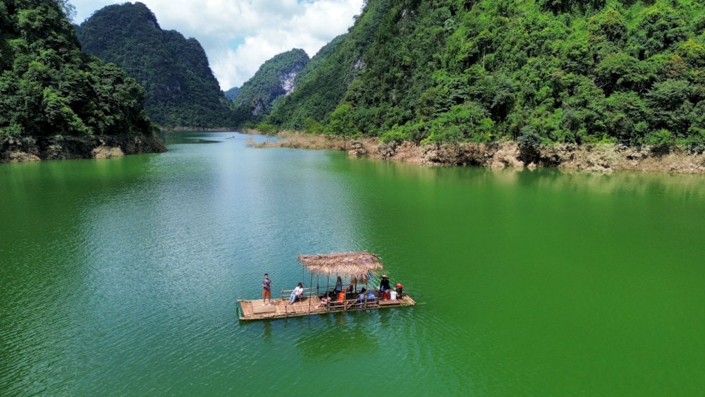 When the summer rains arrive, the valley transforms into a massive inland lake